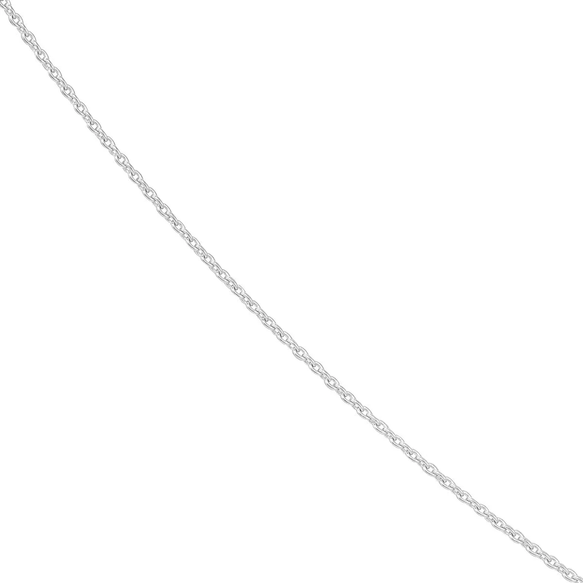 14K Gold 0.70mm Adjustable Child's Cable Chain