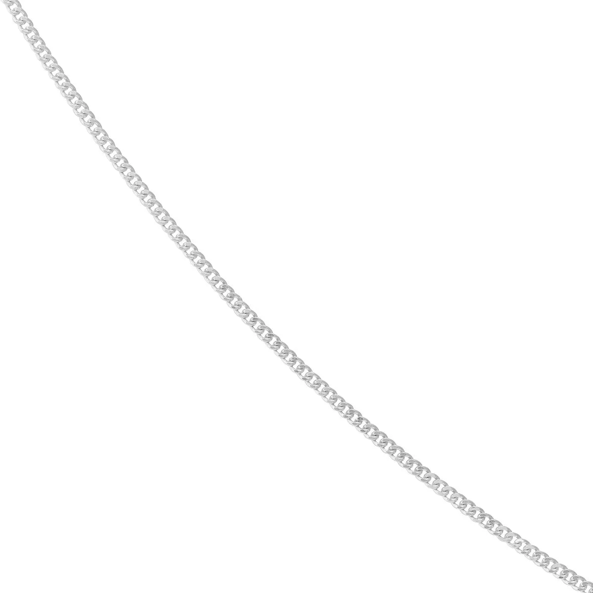 14K Gold 0.70mm Adjustable Child's Curb Chain