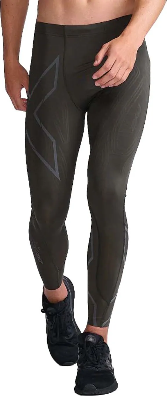 2XU Men&#x27;s Light Speed Compression Tight Flint/Black Reflective | Buy 2XU Men&#x27;s Light Speed Compression Tight Flint/Black Reflective here | Outnorth