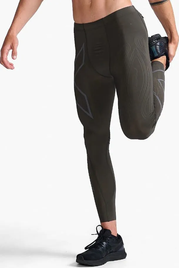 2XU Men&#x27;s Light Speed Compression Tight Flint/Black Reflective | Buy 2XU Men&#x27;s Light Speed Compression Tight Flint/Black Reflective here | Outnorth