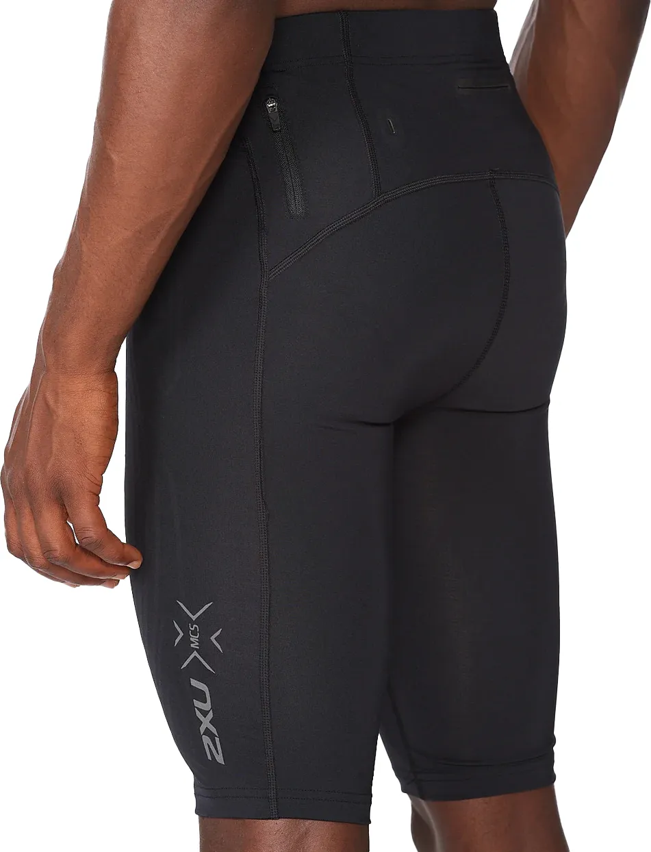 2XU Men&#x27;s MCS Run Compression Shorts Black/Black Reflective | Buy 2XU Men&#x27;s MCS Run Compression Shorts Black/Black Reflective here | Outnorth