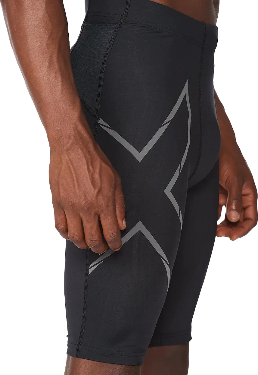 2XU Men&#x27;s MCS Run Compression Shorts Black/Black Reflective | Buy 2XU Men&#x27;s MCS Run Compression Shorts Black/Black Reflective here | Outnorth