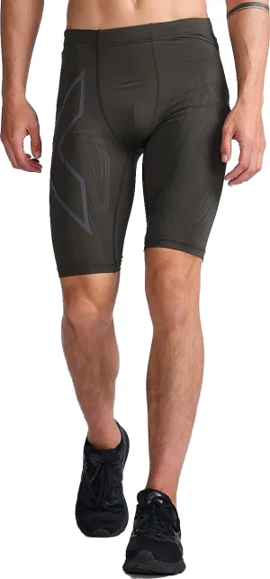 2XU Men&#x27;s MCS Run Compression Shorts Flint/Black Reflective | Buy 2XU Men&#x27;s MCS Run Compression Shorts Flint/Black Reflective here | Outnorth