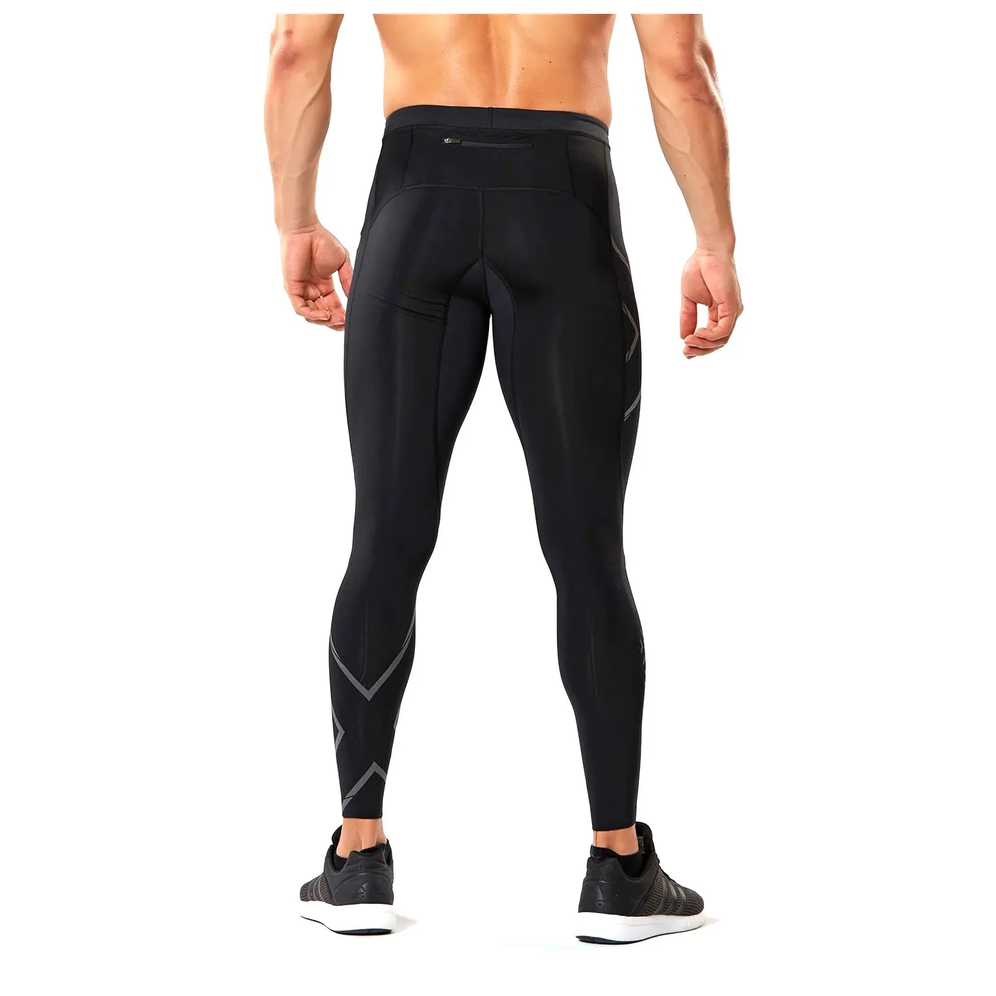 2XU Men&#x27;s MCS Run Compression Tights Black/Black Reflective | Buy 2XU Men&#x27;s MCS Run Compression Tights Black/Black Reflective here | Outnorth