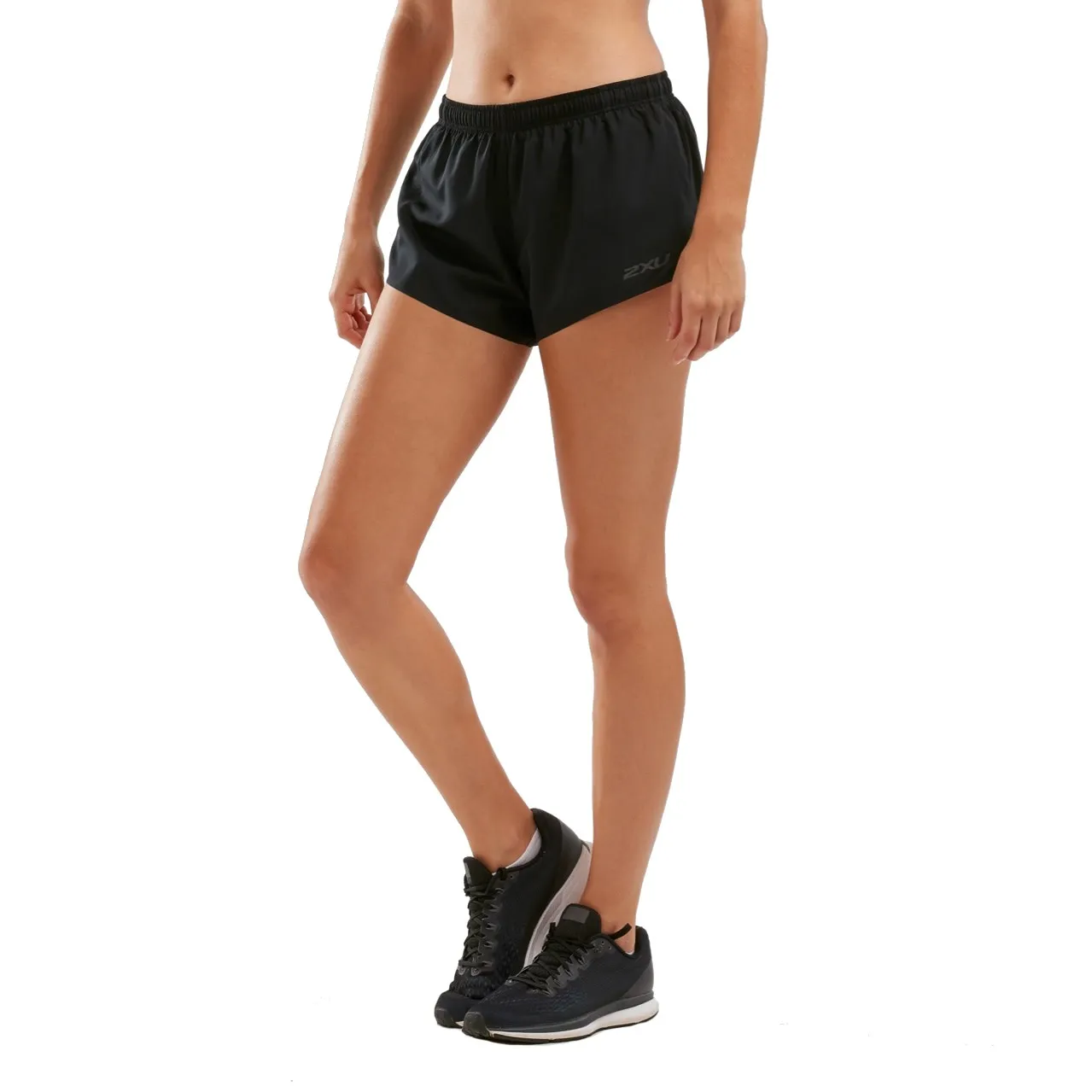 2XU Women&#x27;s GHST 3&quot; Short Black/Black Reflective | Buy 2XU Women&#x27;s GHST 3&quot; Short Black/Black Reflective here | Outnorth