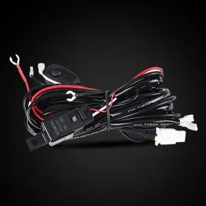 4 inch Classic-SM Series Dual Row LED PODS White Spot/Flood Beam with Wiring Harness for SUV ATV UTV Trucks Pickup Boat