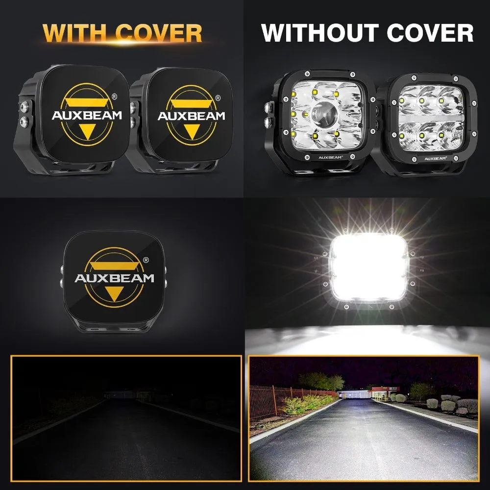 5 Inch LED Driving Light Black Cover Light Shield Cover