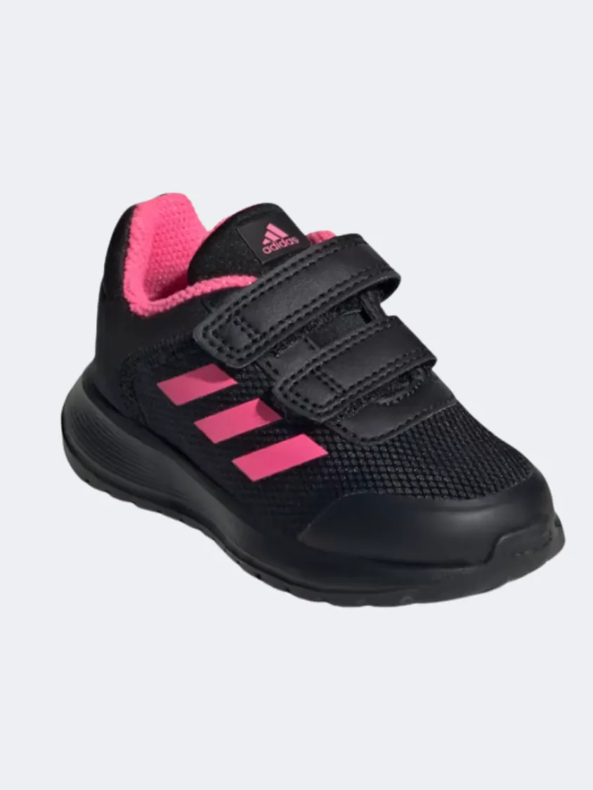 Adidas Tensaur Run 2.0 Infant-Girls Running Shoes Black/Pink