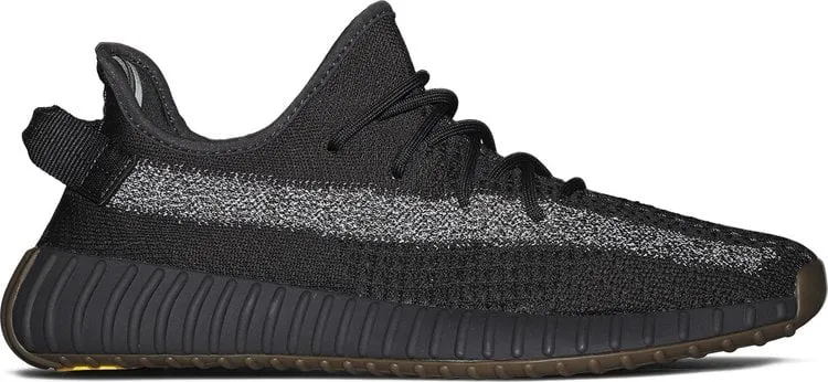 Adidas Yeezy Boost 350 V2 'Cinder Reflective' Sneakers, Black