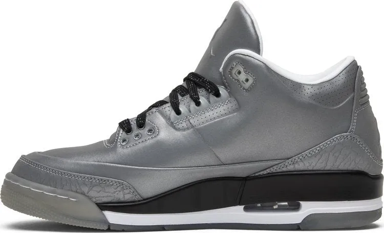 Air Jordan 3 5Lab3 Reflective Silver sneakers, silver