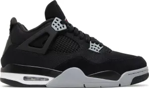 Air Jordan 4 Retro SE Black Canvas