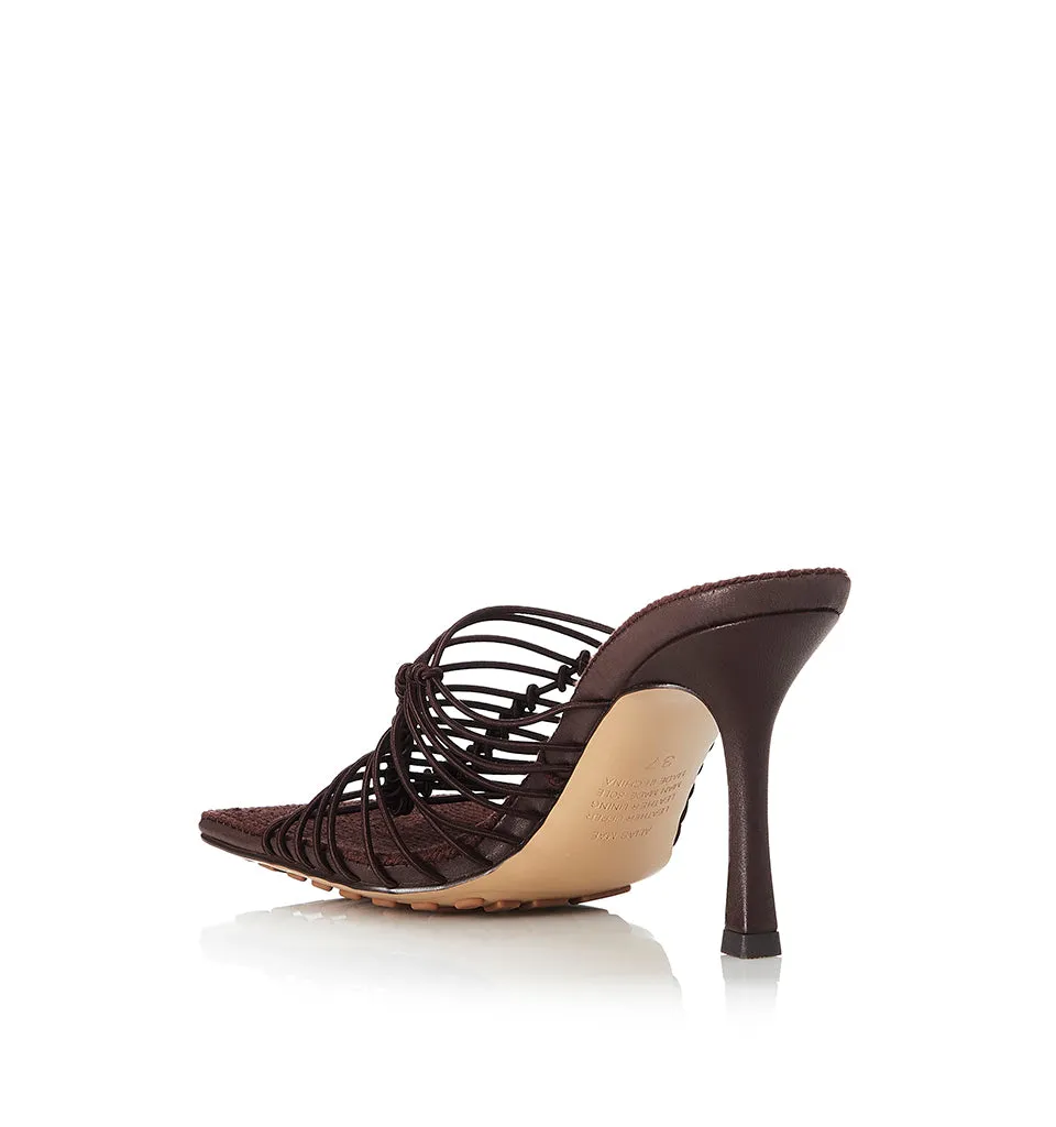 ALIAS MAE Womens Lettie Heels - Chocolate