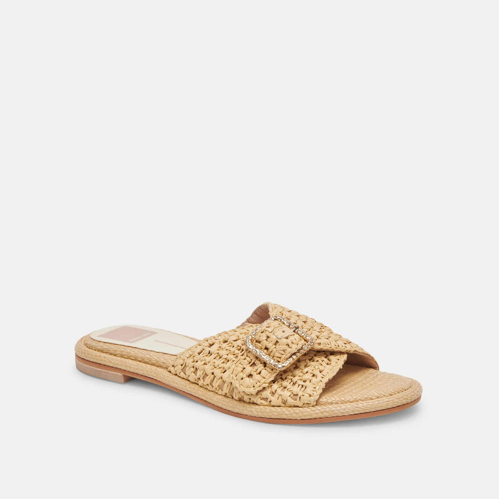 ALONZO SANDALS NATURAL RAFFIA