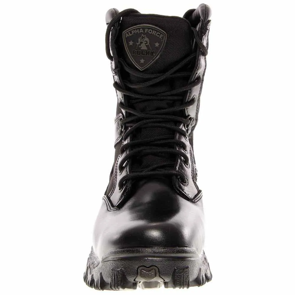 Alpha Force 8 inch Waterproof Zipper Boots