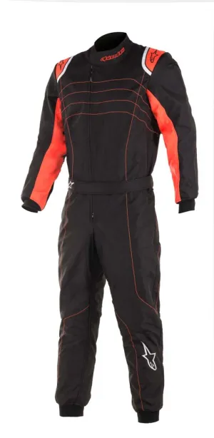 ALPINESTARS 3356519_1030_150 KMX-9 v2 S SUIT, black/red, size 150