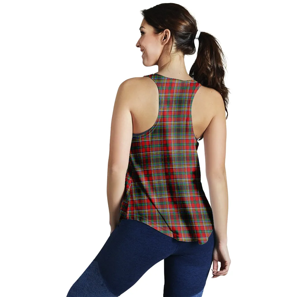 Anderson of Arbrake Tartan Women Racerback Tanks with Family Crest