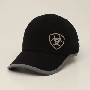 Ariat Ladies Logo Black Ponyflo Cap