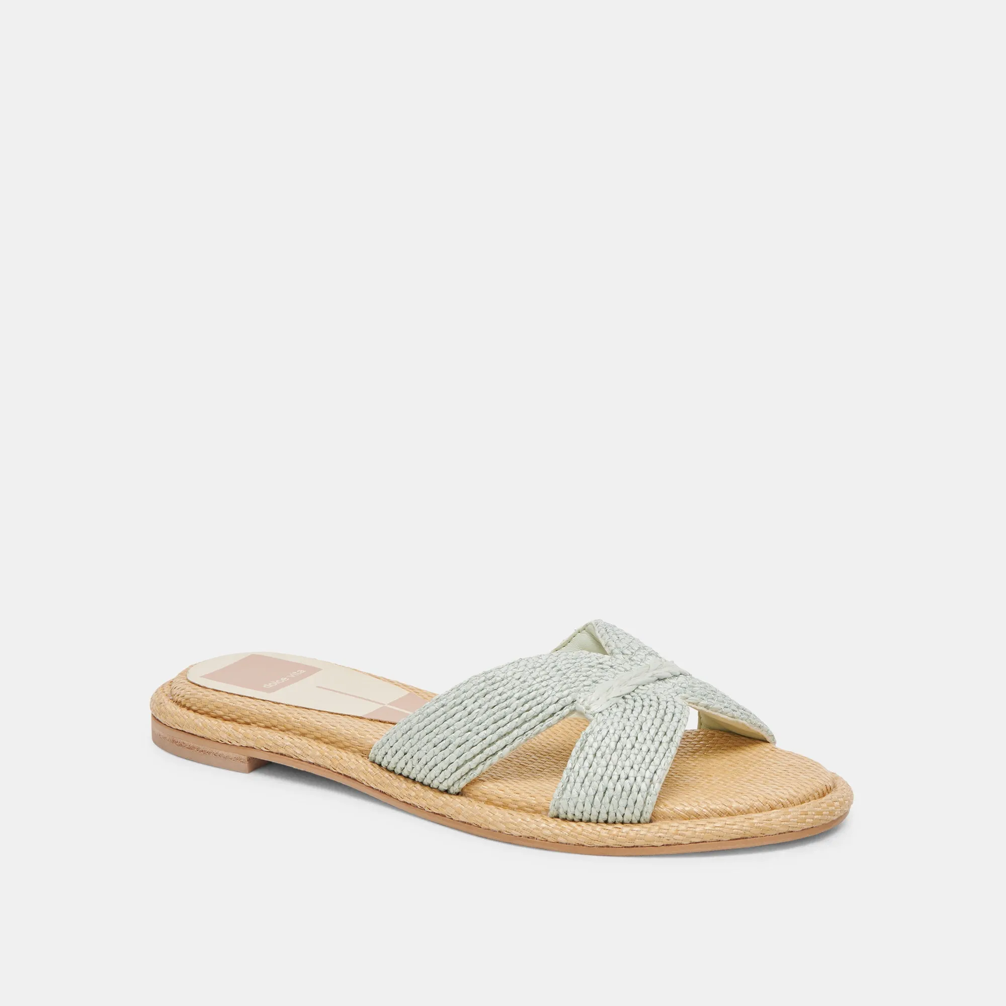 ATOMIC SANDALS MINT RAFFIA