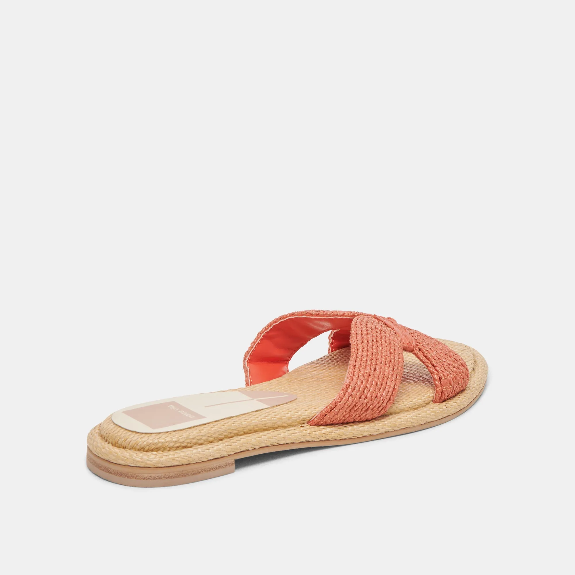 ATOMIC SANDALS PERSIMMON RAFFIA