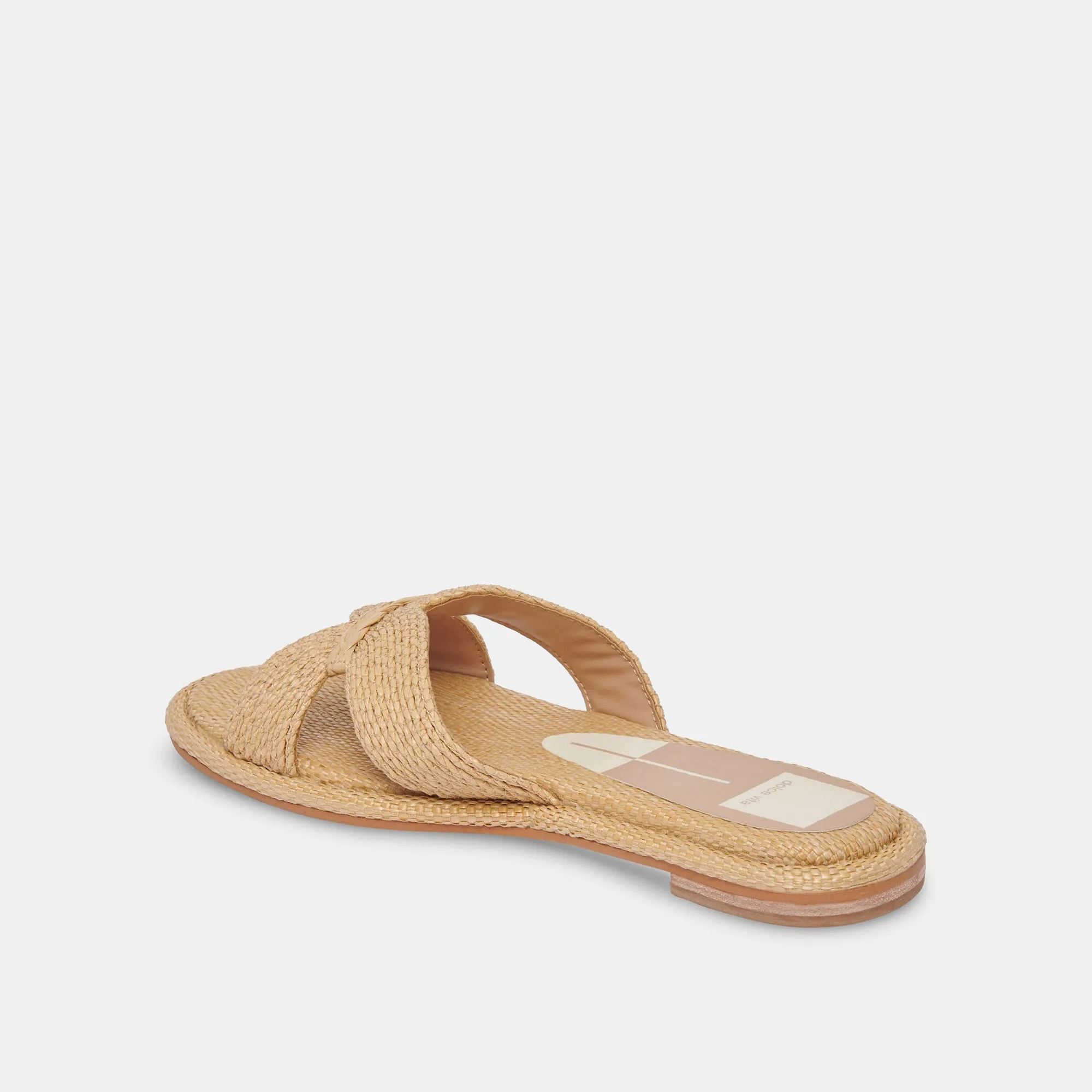 ATOMIC WIDE SANDALS LT NATURAL RAFFIA