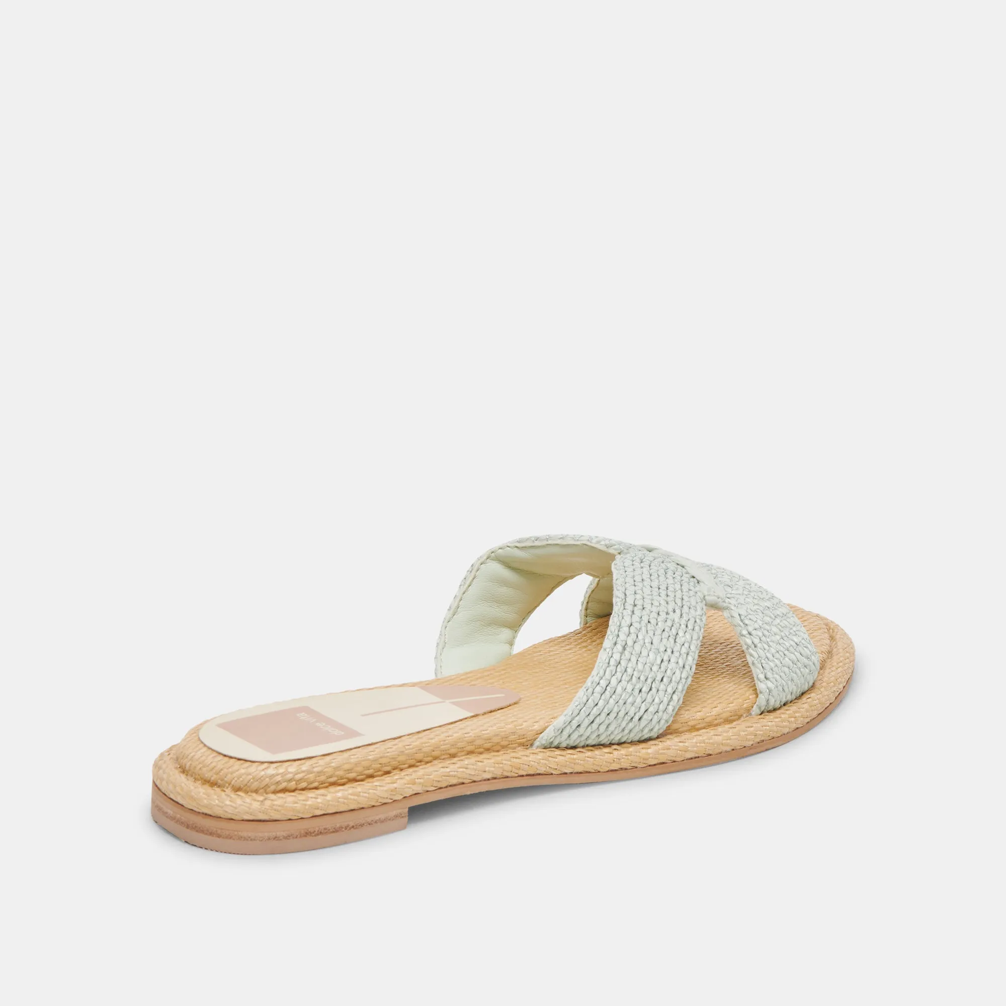 ATOMIC WIDE SANDALS MINT RAFFIA