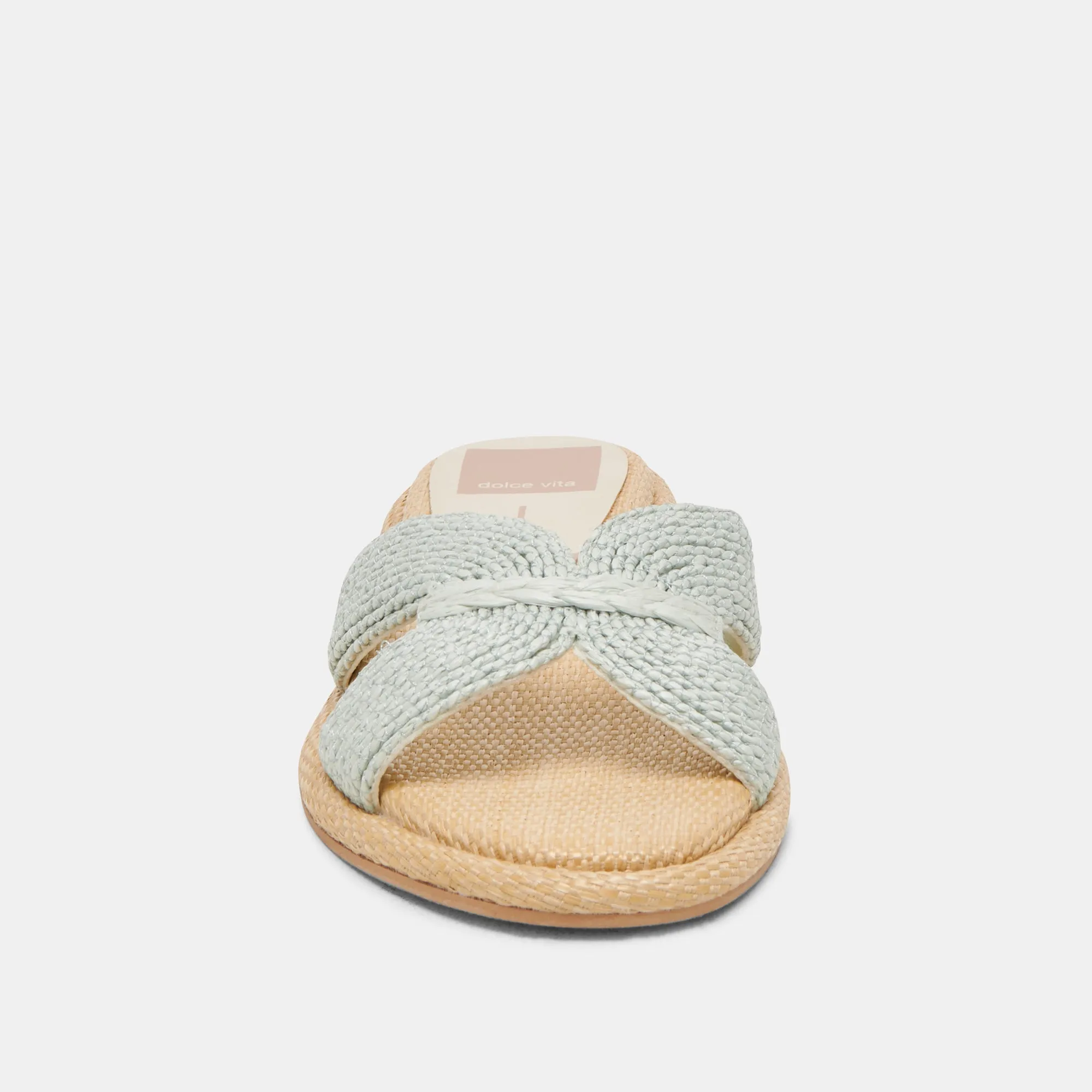 ATOMIC WIDE SANDALS MINT RAFFIA