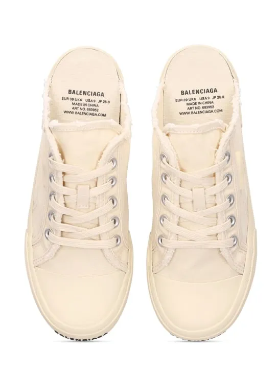 Balenciaga   20mm Paris cotton mule sneakers 