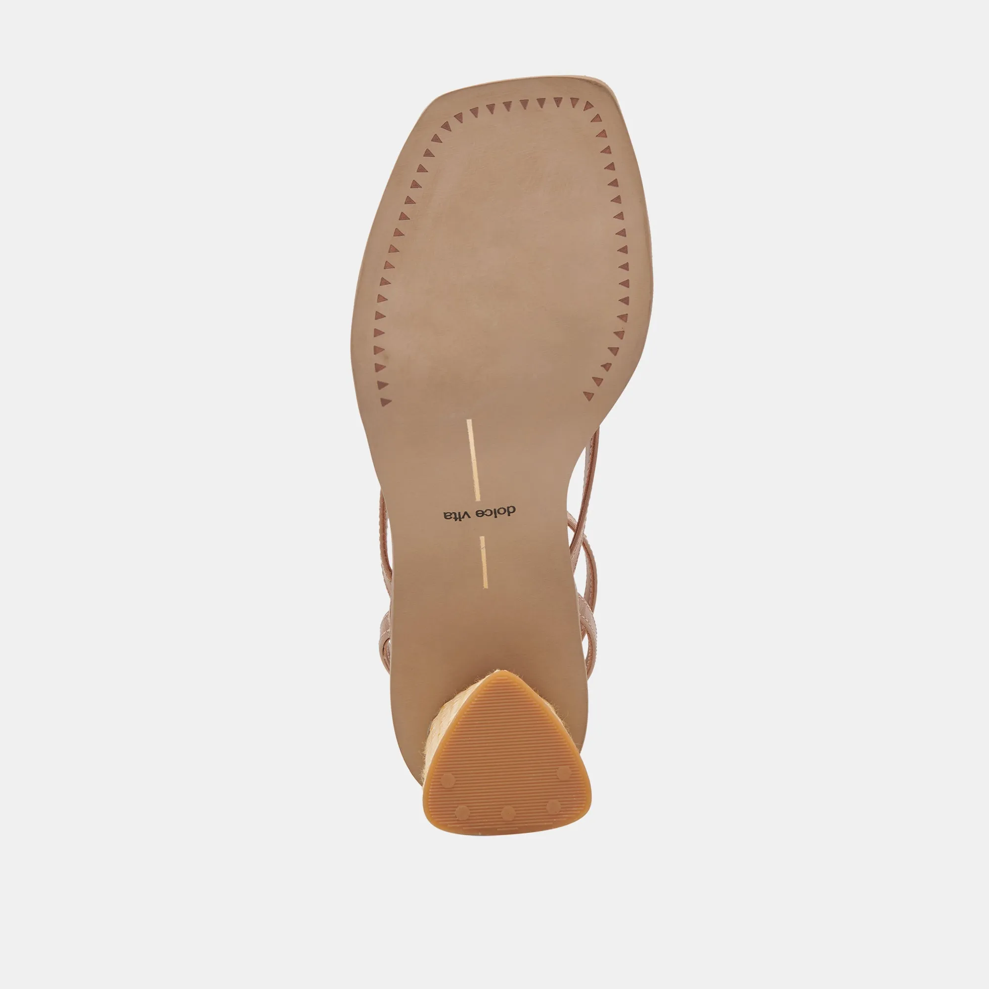 BANITA WIDE SANDALS CAFE LEATHER