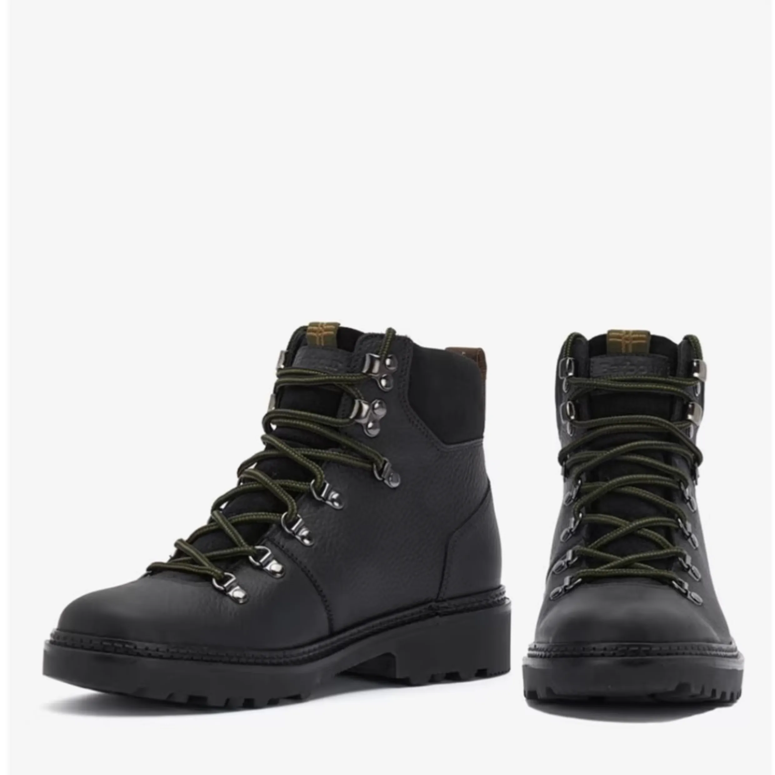 Barbour Belgrave Hiker Waterproof Black Boot LFO0544