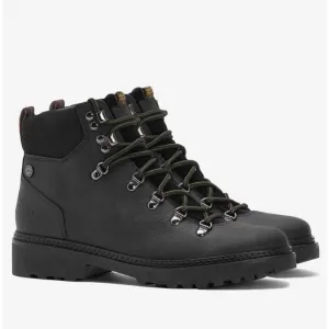 Barbour Belgrave Hiker Waterproof Black Boot LFO0544