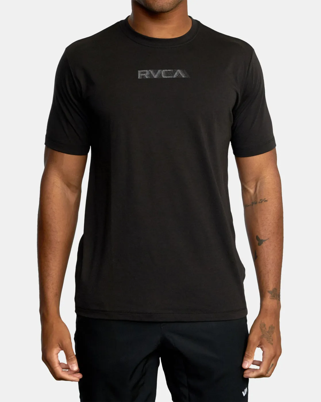 Big RVCA Speed Workout Shirt - Black