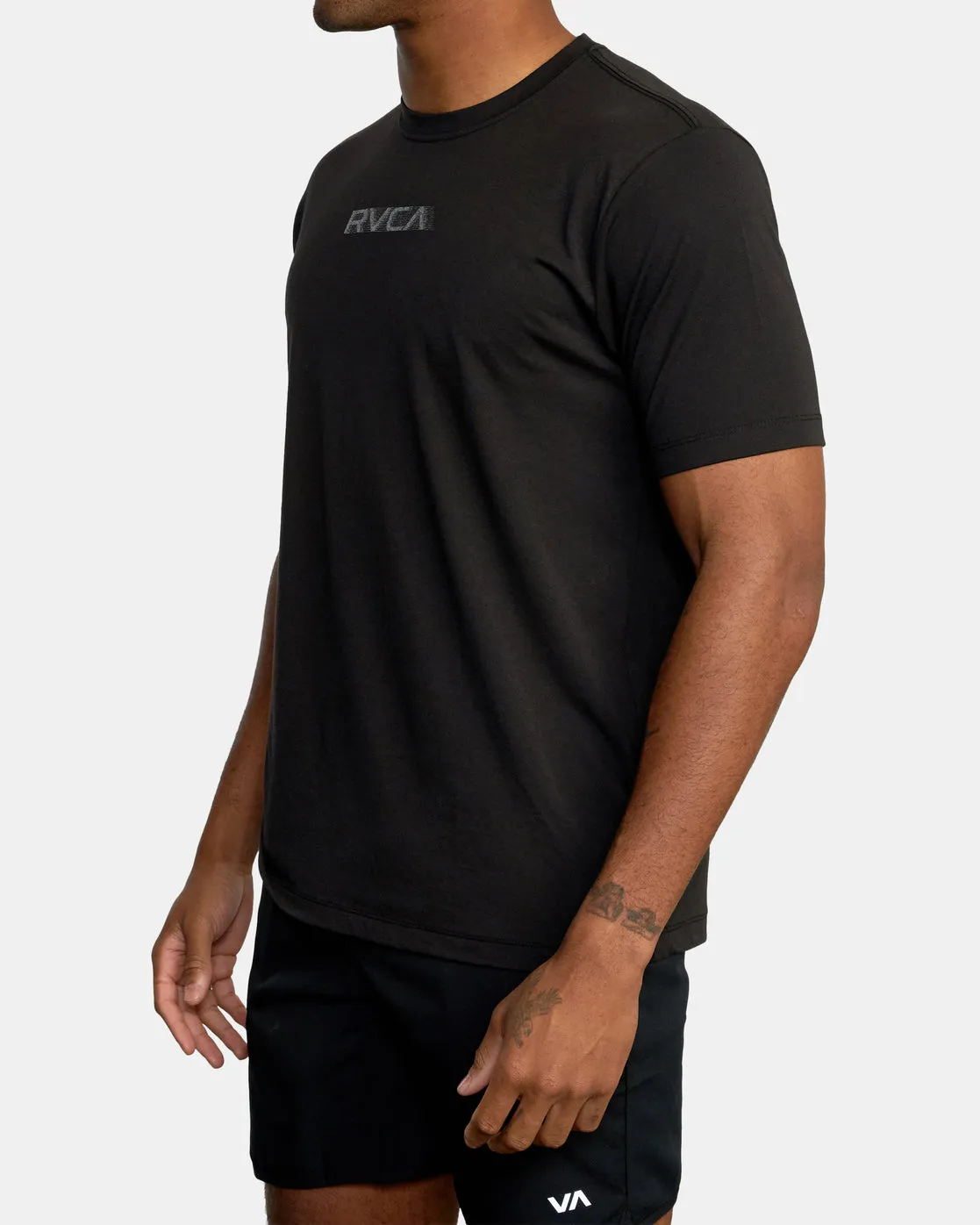 Big RVCA Speed Workout Shirt - Black