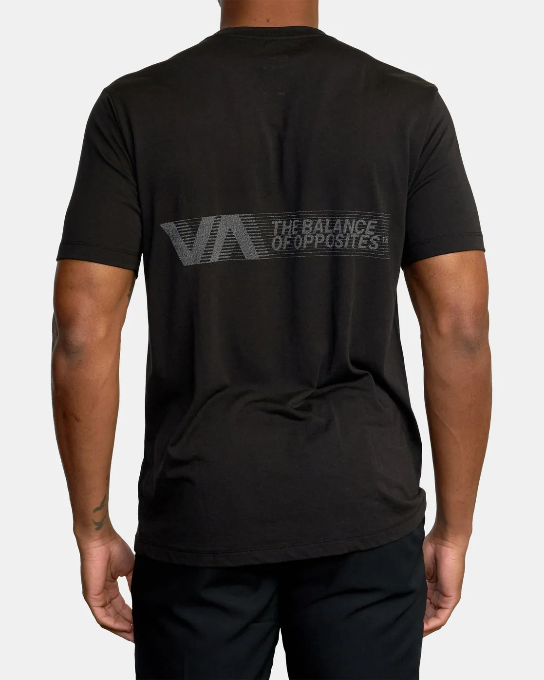 Big RVCA Speed Workout Shirt - Black