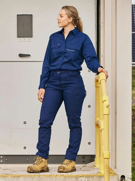 Bisley Womens X Airflow Stretch Ripstop Vented Cargo Pant (BPCL6150)