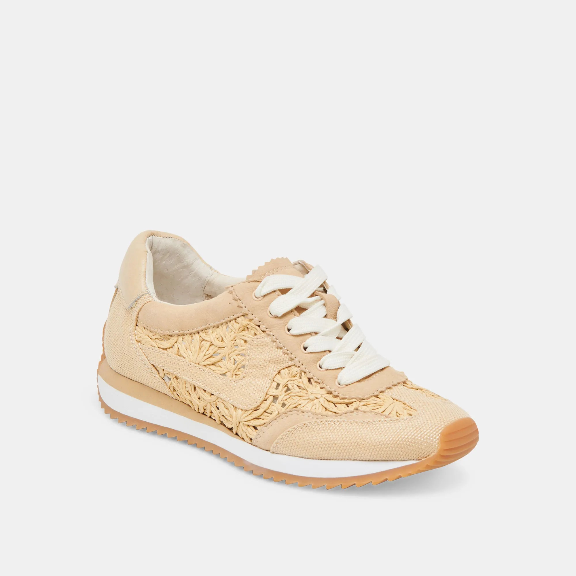 B.NTCD SNEAKERS LT NATURAL MACRAME