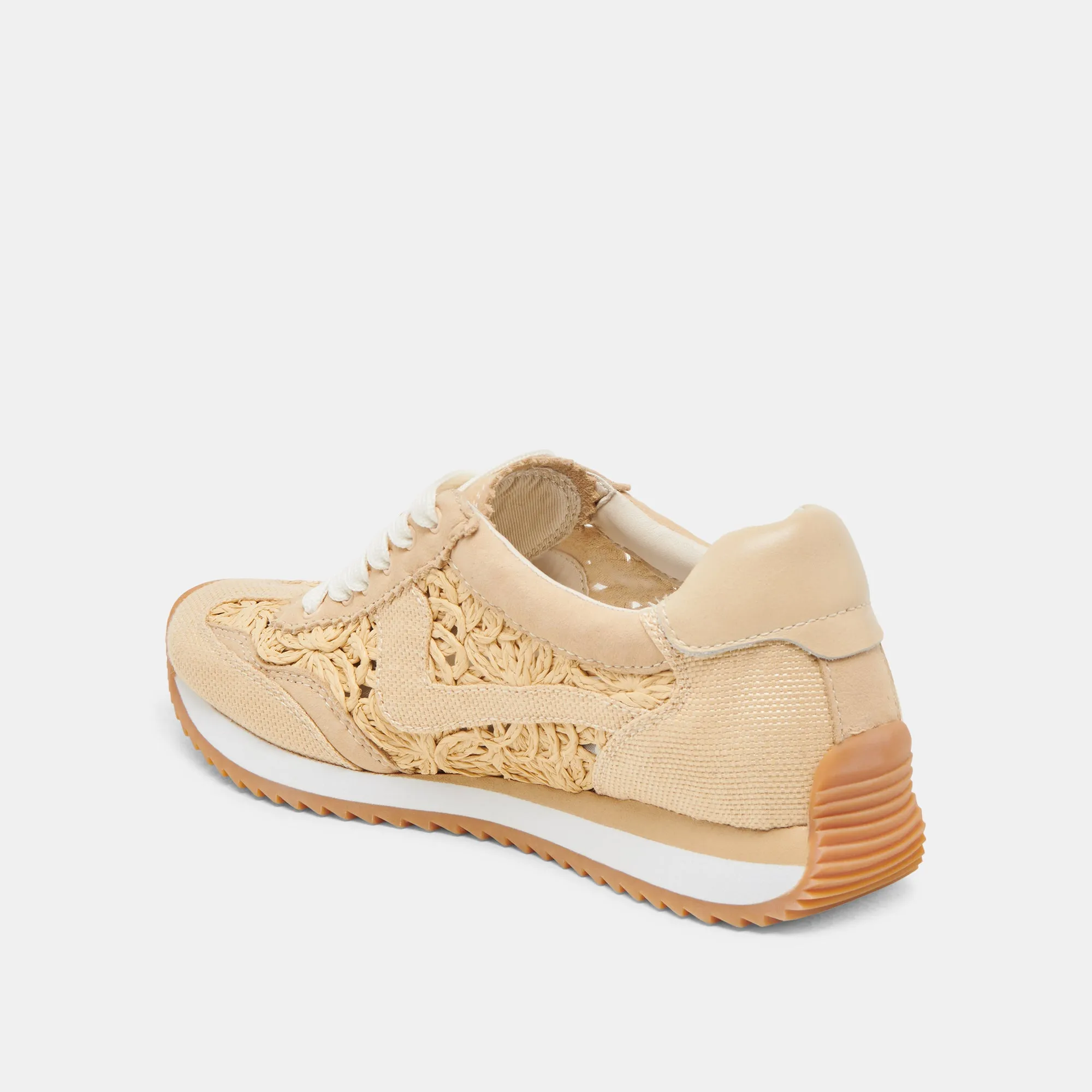 B.NTCD SNEAKERS LT NATURAL MACRAME