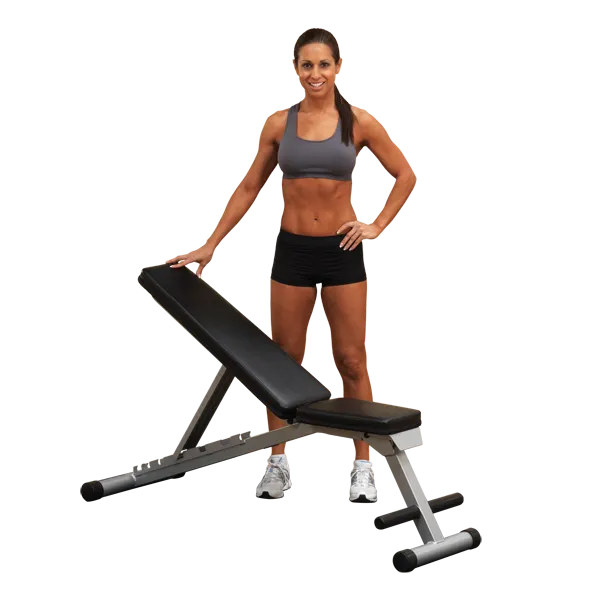 Body Solid Powerline Adjustable Folding Bench PFID125X