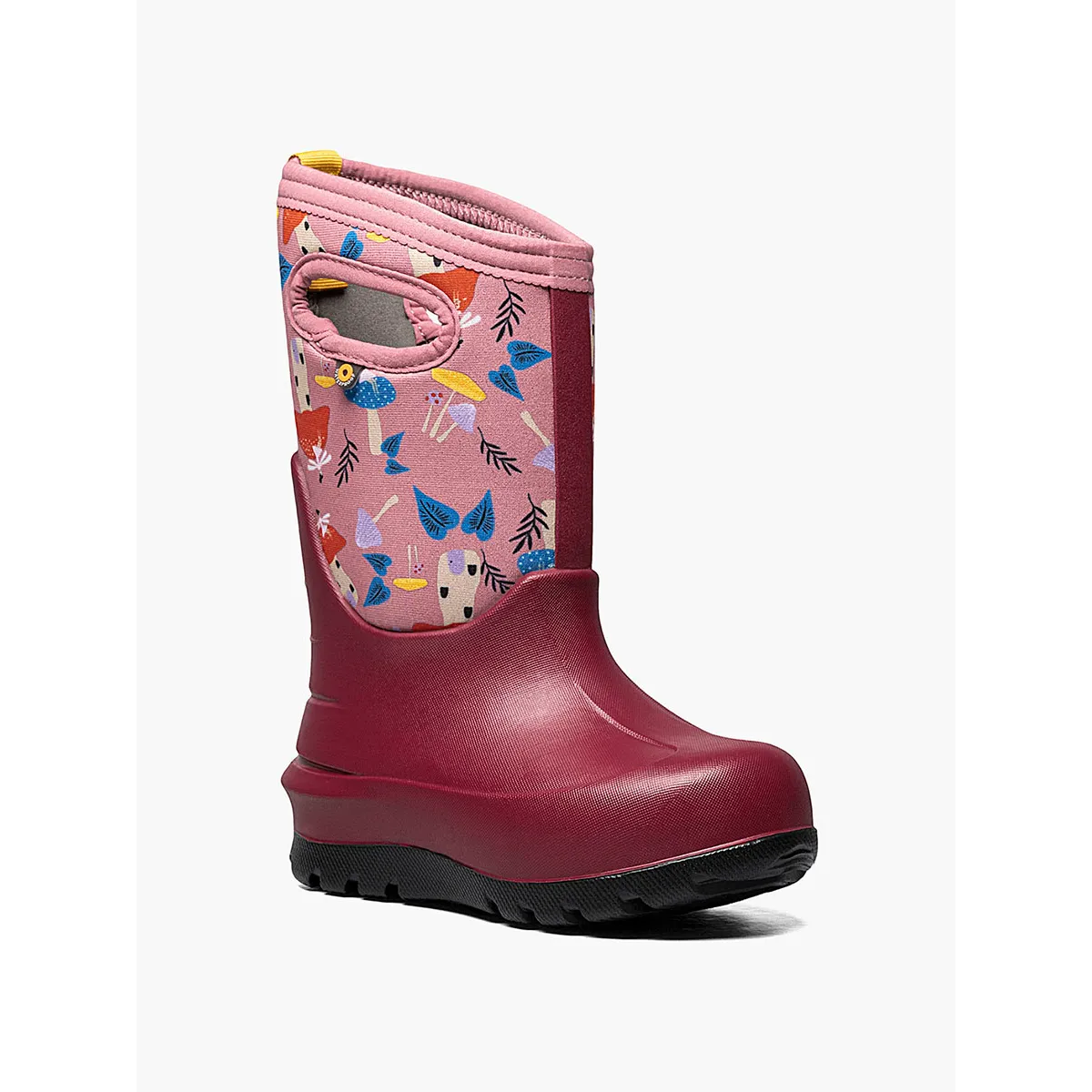 BOGS Tea Rose Multi Mushrooms Neo-Classic Boots