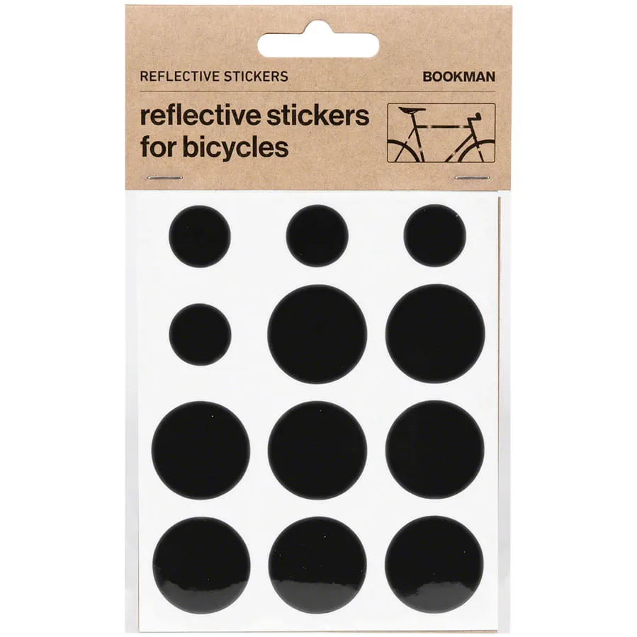 Bookman Reflective Sticker Pack - Assorted Circles