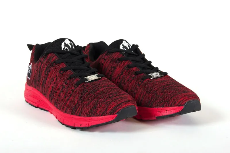 Brooklyn knitted sneakers - Red/Black