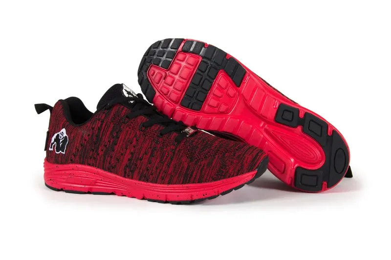 Brooklyn knitted sneakers - Red/Black