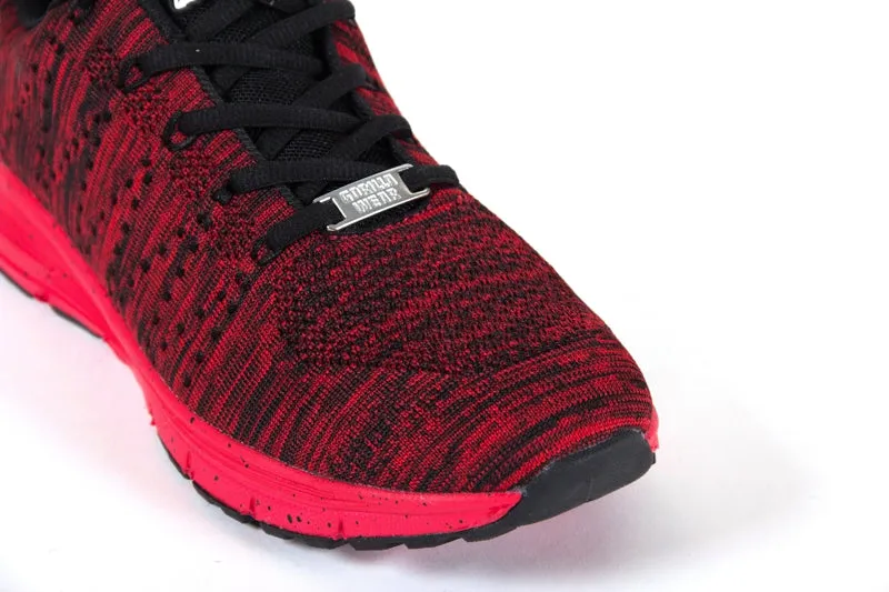 Brooklyn knitted sneakers - Red/Black