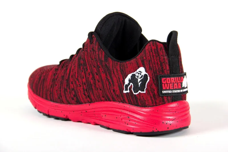 Brooklyn knitted sneakers - Red/Black