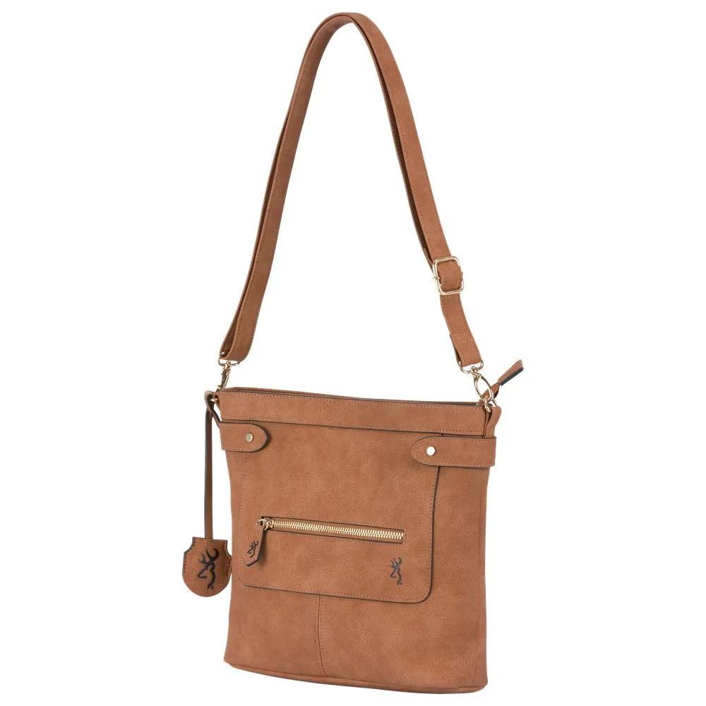 Browning B000012220199 Catrina Cross-Body Concealed Carry Handbag (Brown)