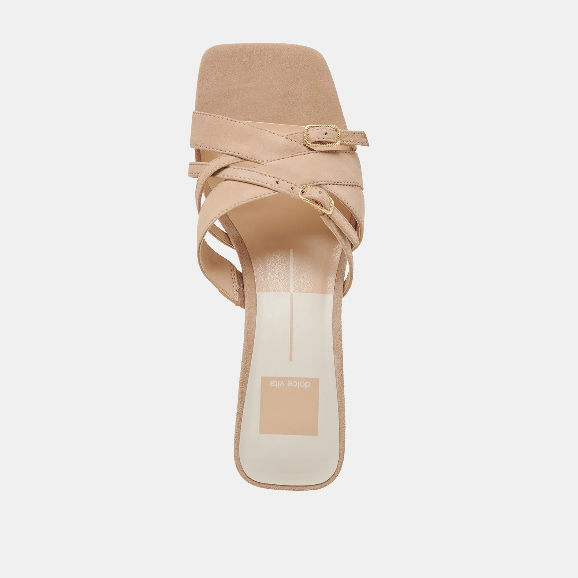 BRYANT HEELS CAMEL SUEDE