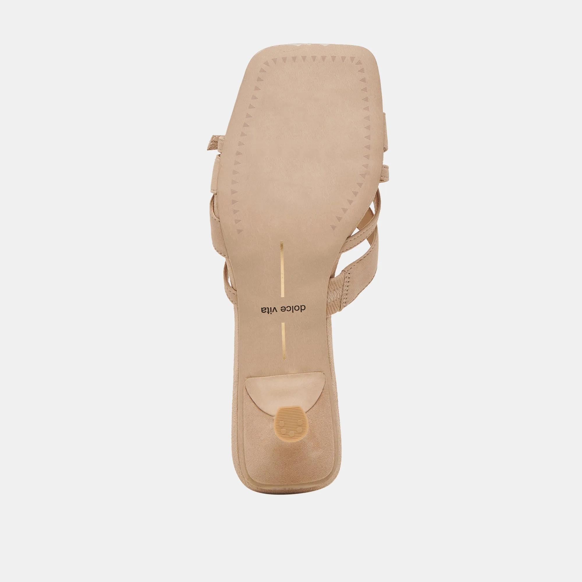 BRYANT HEELS CAMEL SUEDE