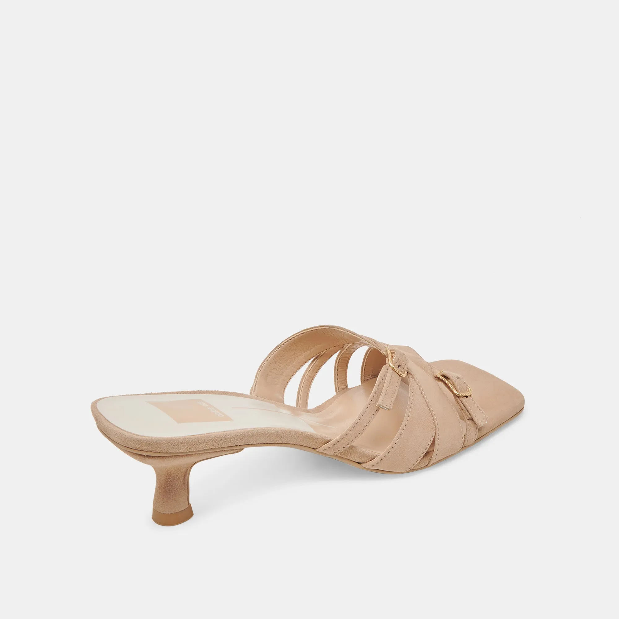 BRYANT HEELS CAMEL SUEDE