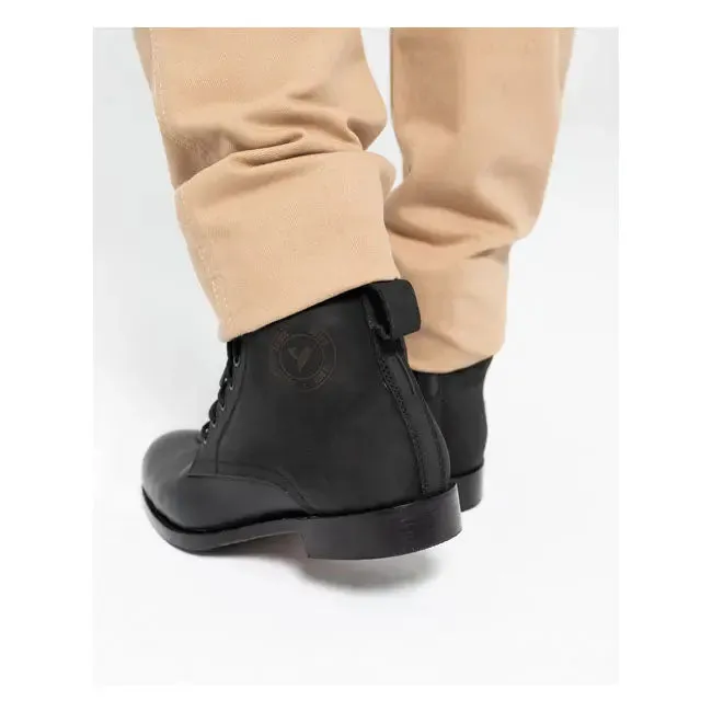 ByCity Sicilia Leather Short Boots Black