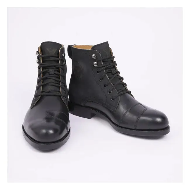 ByCity Sicilia Leather Short Boots Black