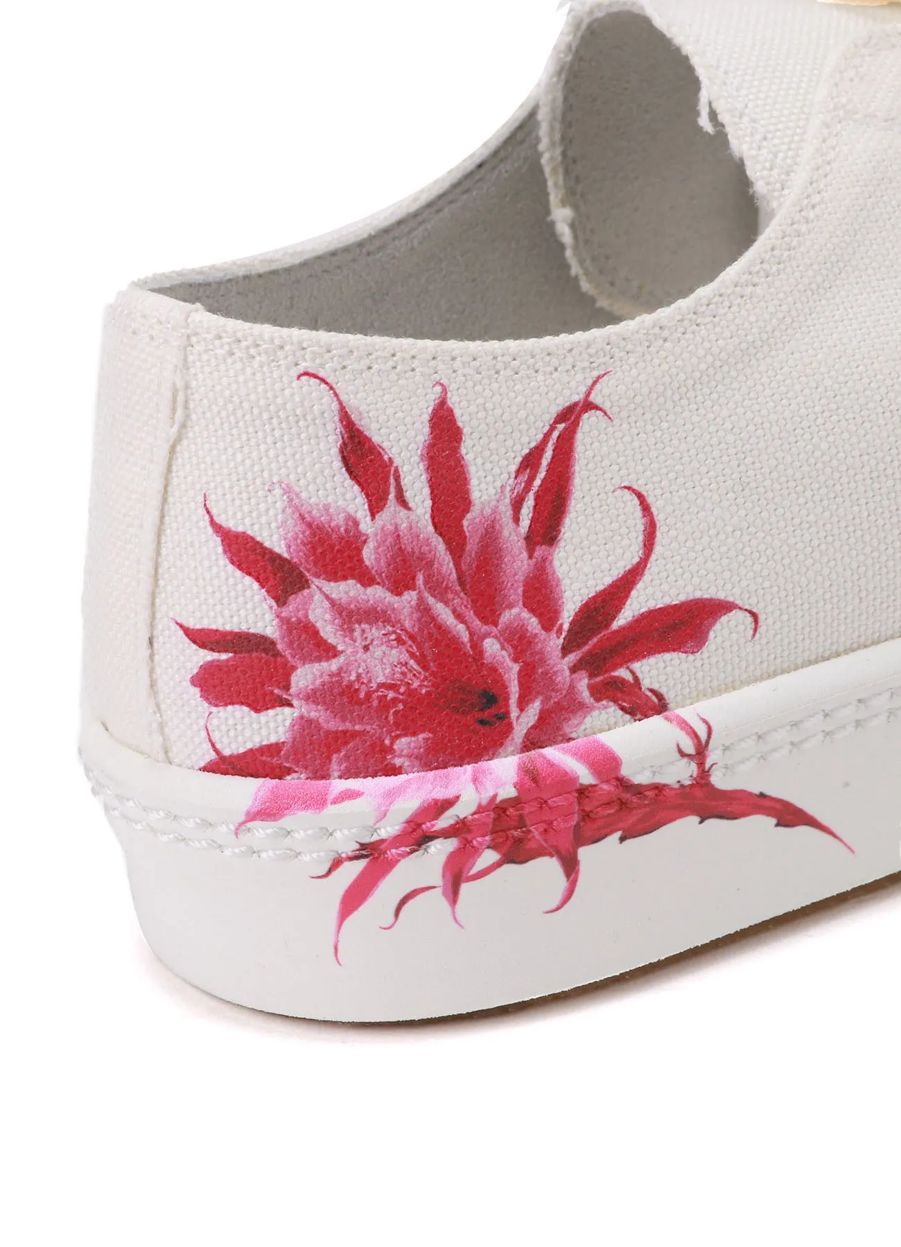 CACTUS DESIGN  PRINT LOW-CUT CANVAS SNEAKER